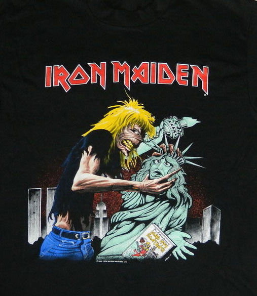 เสื้อ iron maiden แท้ 1992